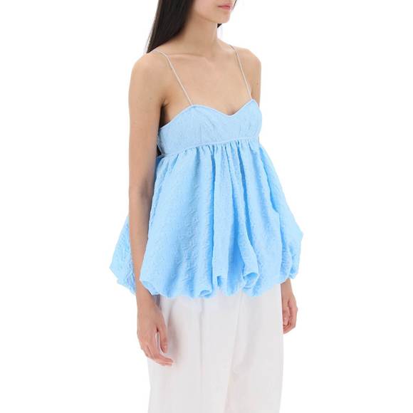 Cecilie bahnsen shea top in bolsillo matelasse Cecilie bahnsen shea top in bolsillo matelasse
